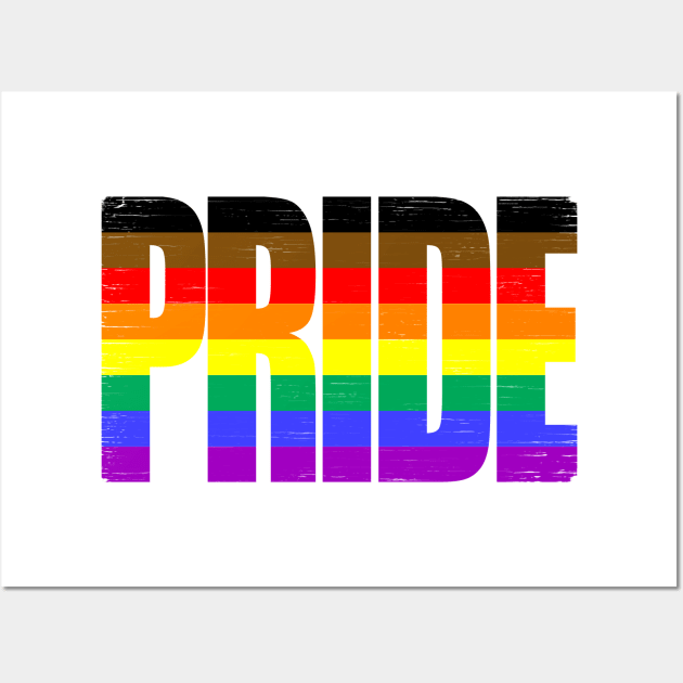 Pride (Philadephia Style) Wall Art by ianscott76